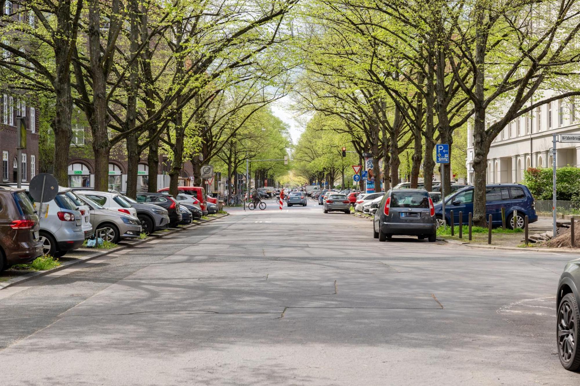 Modernes Apartment In Top Lage Komfortabel Eingerichtet Mit Arbeitsplatz Und Kueche - Geibelsuite Hannover Exteriér fotografie